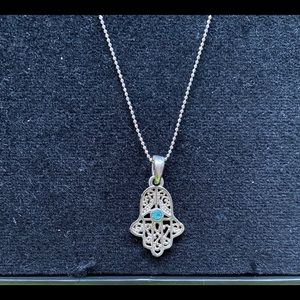 Hamsa necklace